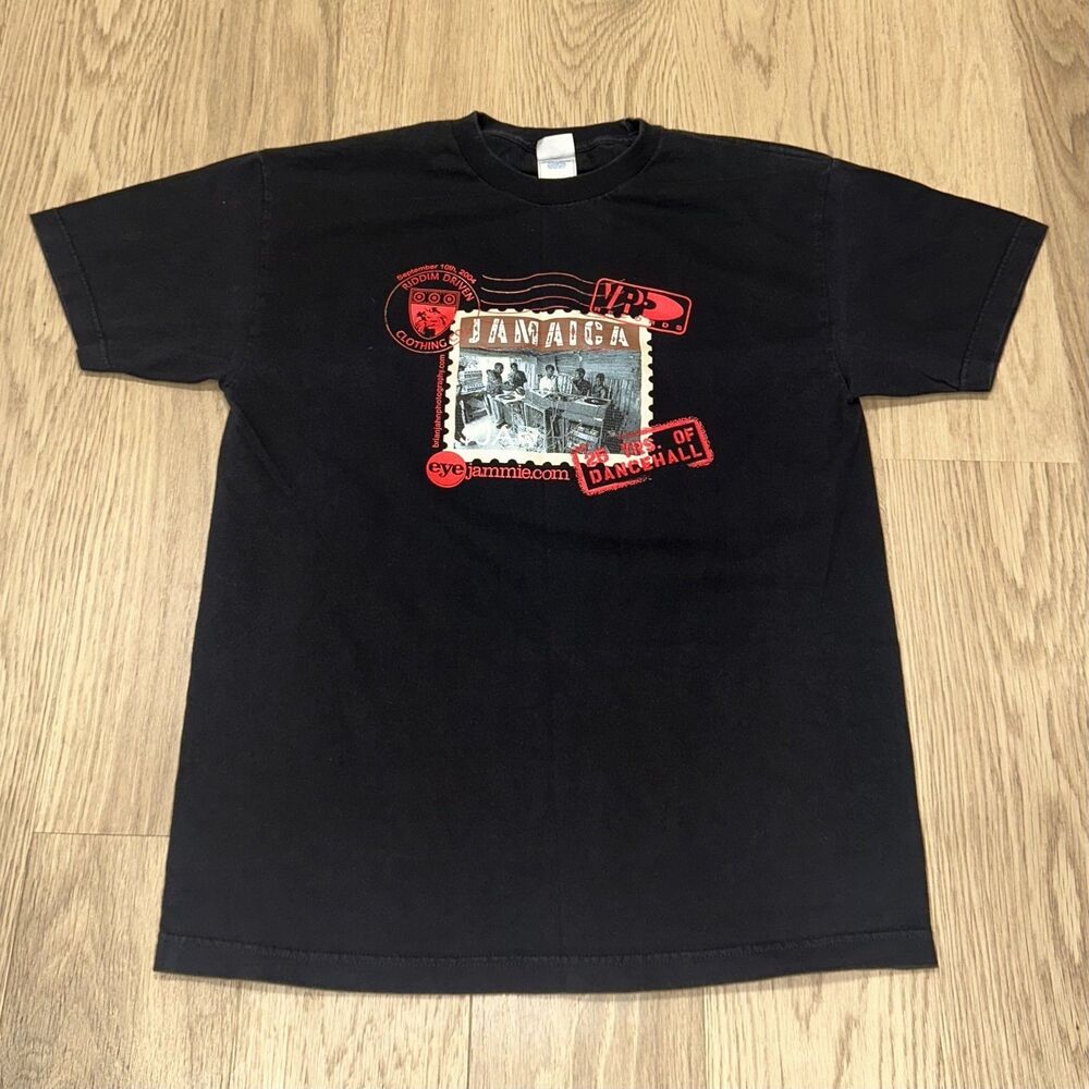 Rare Jamaica VP Records Dancehall Riddim Driven 2004 Graphic Tee Large